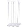 Towashine 6Pcs Balloon Cup with Stick and Flower Base Table Desktop Support Holder for Wedding Party Supplies 37 51R1PXRlHBL