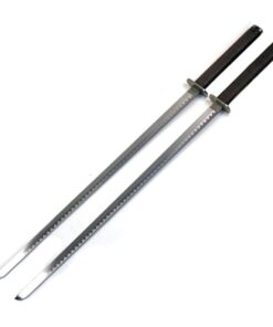 Ace Martial Arts Supply Leonardo Dual Ninja Swords with Back Carrying Scabbard 36 51R2DfbOtqL
