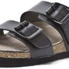 Madden Girl Women's Brando Slide-On Sandal 5.5 Black Paris 14 51R4YXQIYWL