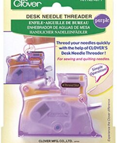 Alternative view of Clover Desk Needle Threader, Pink (4073)