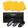 95mm Ultra Violet UV/ Circular Polarizer CPL /Florescent FDL Lens Filter Kit 95mm+ Pack Of 3 Microfiber Cleaning Cloth 12 51R8tuJYSXL