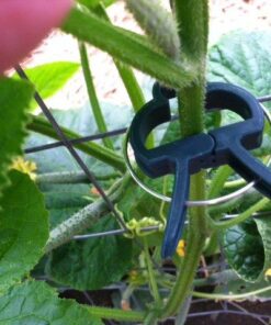 Sago Brothers 40 PCS Plant Clips Garden Clips for Tomato Cage, Tomatoes Clips Plant Support Clips for Bamboo Stakes, Climbing Plants, Vines, Gentle Plant & Flower Trellis Clips for Plant Stalks, Stems SL-40p-(20S+20L) 36 51R8w1warzL