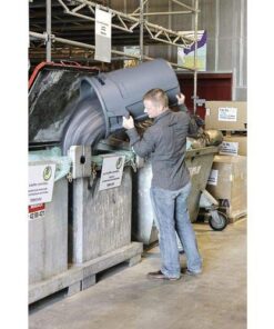 Rubbermaid Commercial Products BRUTE Heavy-Duty Round Trash/Garbage Can, 32-Gallon, Blue, Outdoor Waste Container for Home/Garage/Mall/Office/Stadium/Bathroom 1 Pack 23 51RI6XrE5JL