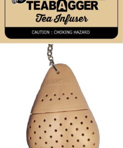 The Original Teabagger Tea Infuser - Fun Gag Gift for Men and Women for Gifts, Party Favors - Real Tea Ball Made of Food Grade Silicon - Use w/ Loose Leaf or Tea Bag - Beige 10 51RVGA Dk2L