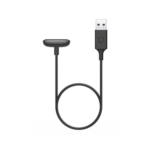 Fitbit Luxe & Charge 5 and Retail Charging Cable, Official Product, Black, Smartphone