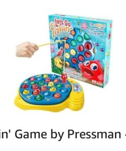 Let's Go Fishin' Game by Pressman - The Original Fast-Action Fishing Game!, 1-4 players Let's Go Fishin' 25 51ReVUCK8L