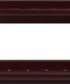 Viper 2-Piece Traditional Wall Mounted Solid Oak Billiard/Pool Cue Rack, Holds 8 Cues Mahogany 19 51RfRH5fq8S