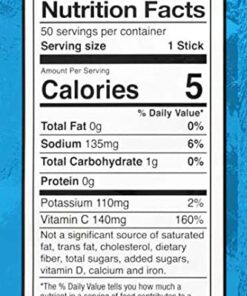 Sqwincher Zero Qwik Stik Sugar Free, Mixed Berry, .11 0z (Pack of 50) 15 51Rh94pE1L