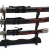Snake Eye Tactical Highlander Dragon Design Handle Samurai Katana Triple Sword Set w/ Sword Stand Black & Red 18 51Rngf4AMUL