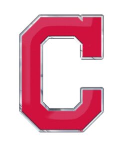 MLB - Cleveland Indians Heavy Duty Aluminum Color Emblem