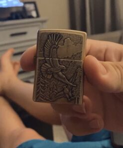 Zippo Eagle Lighters Brushed Brass 34 51RujdI qqL 1