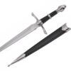 Wuu Jau Co H-5921 Medieval Dagger with Black Scabbard, 14" 11 51Rwq6hpL9L