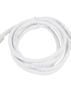 Alternative view of Monoprice Cat6 Ethernet Patch Cable - Snagless RJ45, 24AWG Stranded Pure Bare Copper Wire, 550Mhz, UTP, 7 Feet, White - Flexboot Series