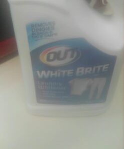 OUT White Brite Laundry Whitener Powder, Stain Remover Detergent Booster for Clothes, 4 Pound 12 Ounce 4.75 Pound (Pack of 1) 33 51RzZRRY24L