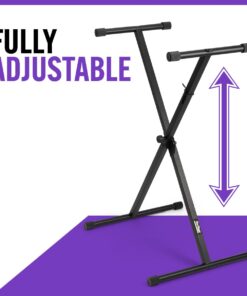 Alternative view of OnStage KS7190 Classic Single-X Keyboard Stand , Black