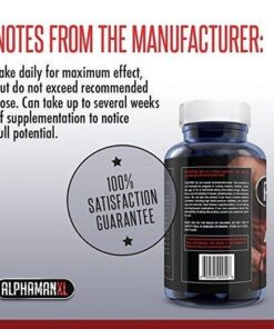 Nutrition Essentials AlphaMAN XL Male Pills | - Enlargement Booster Increases Energy, Mood & Endurance | Best Performance Supplement for Men - 1 Month Supply, 60 Capsules 39 51S3LjloXHL