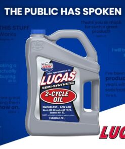 Lucas Oil 10115 Semi-Synthetic 2-Cycle Motor Oil - 1 Gallon 15 51S5FvigpL