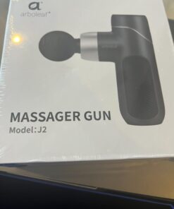 arboleaf Mini Massage Gun Deep Tissue, Muscle Massager for Back Pain Relief, Small Massage Gun Travel Massager Handheld, Quiet Percussion Massager Portable, Whole Body- FSA and HSA Eligible Grey-1 48 51S7TNscpSL