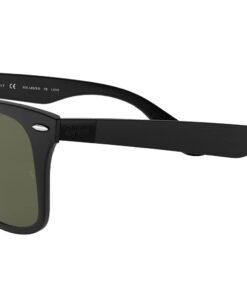 Ray-Ban Rb4195 Wayfarer Liteforce Square Sunglasses Matte Black/Polarized Green 52 Millimeters 17 51S93xzqoWL