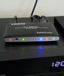 Zettaguard 4 Port 4 x 1 HDMI Switch with PIP (Picture in Picture)and IR Wireless Remote Control, HDMI Switcher Hub Port Switches for PS4 Xbox Apple TV Fire Stick Blu-Ray Player (ZW410) 4 In 1 Out 48 51SC3Vr8BhL