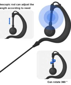 Tenq Earpiece Headset Mic for Baofeng Uv-5r 666s 777s 888s Two-Way Radio 11 51SF16TefKL