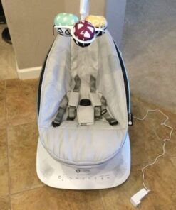 4moms MamaRoo Multi-Motion Baby Swing, Bluetooth Enabled with 5 Unique Motions, Grey 39 51SGiMW9mYL