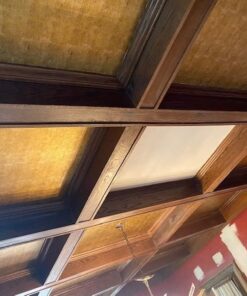 ROSEROSA Peel and Stick PVC Metallic Self-Adhesive Wallpaper Covering Counter Top Shelf Liner Lime Gold (NI941 : 2.00 Feet X 6.56 Feet) 35 51SHqk0A1L