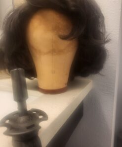 Teenitor Wig Mannequin Head Stand, 2 Pack Cosmetology Manikin Stand Mannequin Head Holder Clamp Black Wig Stand Holder 37 51SI7rdrpiL