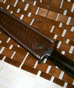 RAM-05 Damascus Steel Hunting Knife – Walnut Wood Handle 41 51SK92KDY2L