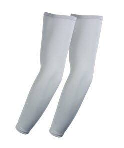 Elixir Golf Pack of 4, The Assorted UV Protective Sun Block Compression Arm Sleeves Arm Cooler Cooling Sleeves Tattoo Cover White,black,gray,pink 12 51SLb9a mL