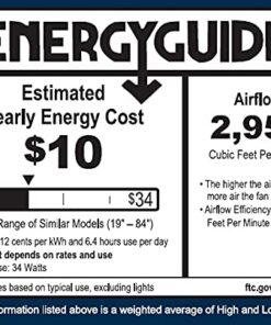 Emerson Curva Sky LED Indoor Curva Sky 52-inch Modern Ceiling Fan, 3-Blade Ceiling Fan with LED Lighting and 6-Speed Remote Control,Brushed Steel (LED Light) Brushed Steel 52 Inch 14 51SNO9rKloS