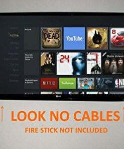 Alternative view of fireCable Power Cord for Fire Stick, Universal Replacement FireStick Power Adapter, Also works with Roku and Chromecast. Instantly Creates a Wire Free TV Eliminating AC Outlet