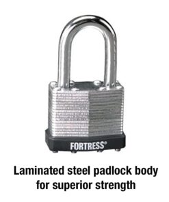 Master Lock 1803DLF Fortress Outdoor Padlock with Key, 1 Pack 10 51SNgfPCmjS
