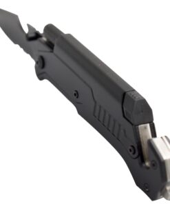 Snake Eye Tactical Tactical 6-in-1 Multi-tool Knife with Flint Fire Starter, LED Light, Bottle Opener, Belt Cutter and Windows Breaker BK-4 19 51SNuS6rHcL