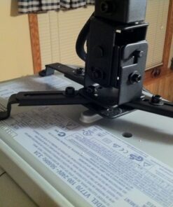 VideoSecu Flat Vaulted Ceiling Projector Mount LCD DLP Bracket with Adjustable Height Rotating Swivel Arm One Piece PJ2B 1C9 48 51SO8yKQVzL