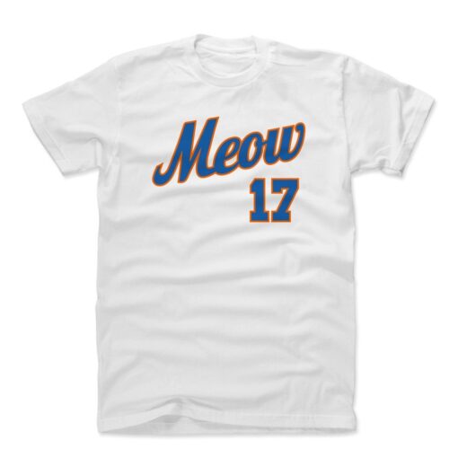 Keith Hernandez Shirt - Keith Hernandez Meow Script X-Large White