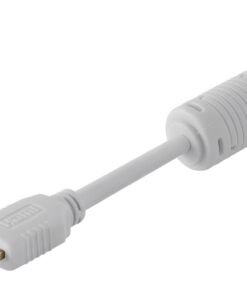 Alternative view of Monoprice HDMI High Speed Cable - 6 Feet - White, 4K@60Hz, HDR, 18Gbps, YUV 4:4:4, 28AWG - Select Series