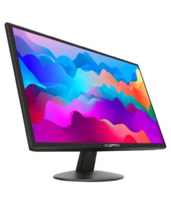 Sceptre 24-inch Professional Thin 1080p LED Monitor 99% sRGB 2x HDMI VGA Build-in Speakers, Machine Black (E248W-19203R Series) 24" 75Hz 29 51STk meWbL