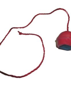 Trademark Red Rubber Chalk Holder with Attachment String