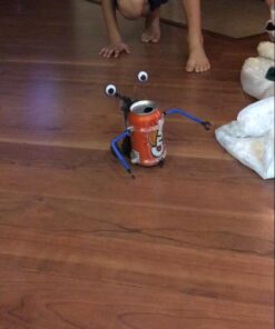 4M Toysmith, KidzRobotix Tin Can Robot, DIY Science Kits STEM Powered Kids, For Boys & Girls Ages 8+ 43 51SVo59b3HL