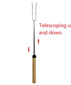 KEKU Marshmallow Grill Sticks 8 Piece Set For Roasting spits for cooking ovens and Hot Dog Forks Kids Camping Campfire Accessories 10 51SYeUOwS1L