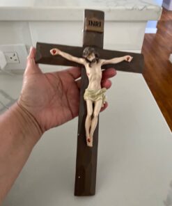 Alternative view of Roman Giftware Inc., Religious Crosses Collection, 11.5" H Beveled Wall Crucifix,Religious, Inspirational, Durable (2x7x12)