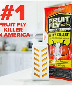 Fruit Fly BarPro – 4 Month Protection Against Flies, Cockroaches, Mosquitos & Other Pests. Fly Traps for Indoors. Better Than a Fly Trap. Better Than Fly Traps Outdoor. Better Than Mosquito Zapper 10 Pack 8 51Sfdz75BL