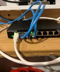 NETGEAR 8-Port Gigabit Ethernet Unmanaged Switch (GS308) - Home Network Hub, Office Ethernet Splitter, Plug-and-Play, Silent Operation, Desktop or Wall Mount 8 Port 22 51SfiBQ M3L