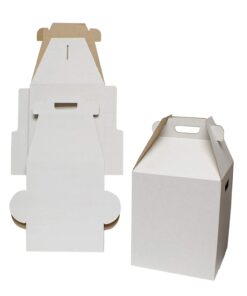 SpecialT | Disposable Cake Carrier Tall Cake Caddy 2 or 3 Layer Cake Carrier - 12 Inch Tall 10x10 Cake Box 10-Pack 12 51SgGcMr84L