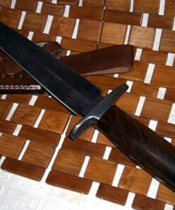 RAM-05 Damascus Steel Hunting Knife – Walnut Wood Handle 40 51SkH4JYeAL