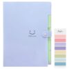 SKYDUE Letter A4 Paper Expanding File Folder Pockets Accordion Document Organizer (Purple) 1 Purple 13 51SqAPy17aL
