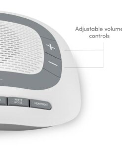 MyBaby SoundSpa White Noise Machine for Babies | 6 Soothing Lullabies for Newborns, Sound Therapy for Travel, Relaxing, Kids, Newborns, Baby Songs, Adjustable Volume, Auto-off Timer, By HoMedics 1 Count (Pack of 1) 32 51Srf4Ep9dL