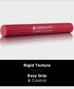 Alternative view of THERABAND FlexBar, Tennis Elbow Therapy Bar, Relieve Tendonitis Pain & Improve Grip Strength, Resistance Bar for Golfers Elbow & Tendinitis, Red, Light, Beginner Original Red - Light