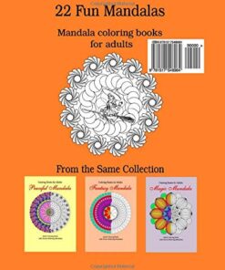 Coloring Books for Adults: Halloween Mandala: Adult Coloring Book with Stress Relieving Mandalas (Peaceful Mandala) 4 51SwSPq0XWL